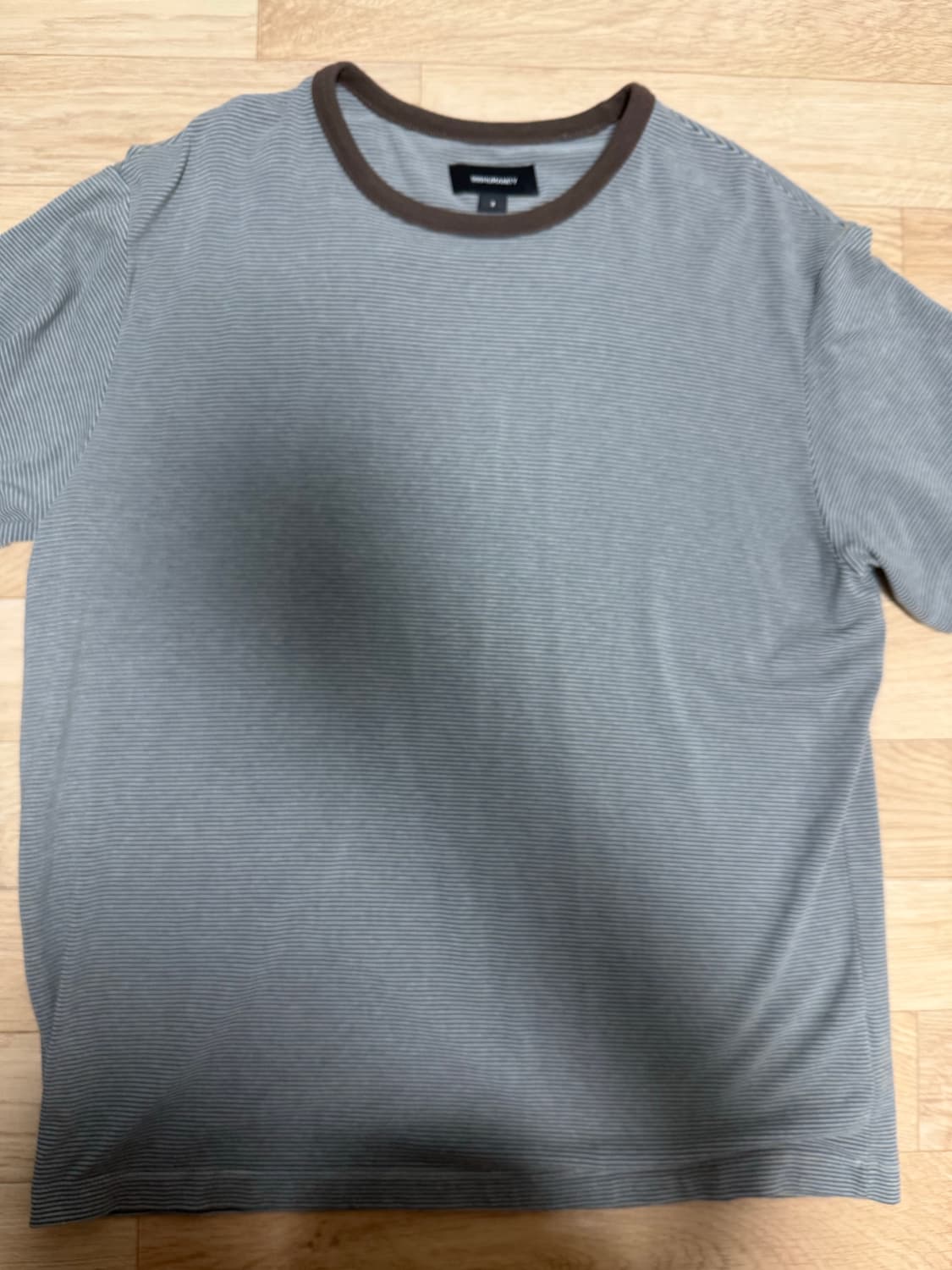 999휴머니티 stripe half t (mint brown) 상품이미지3