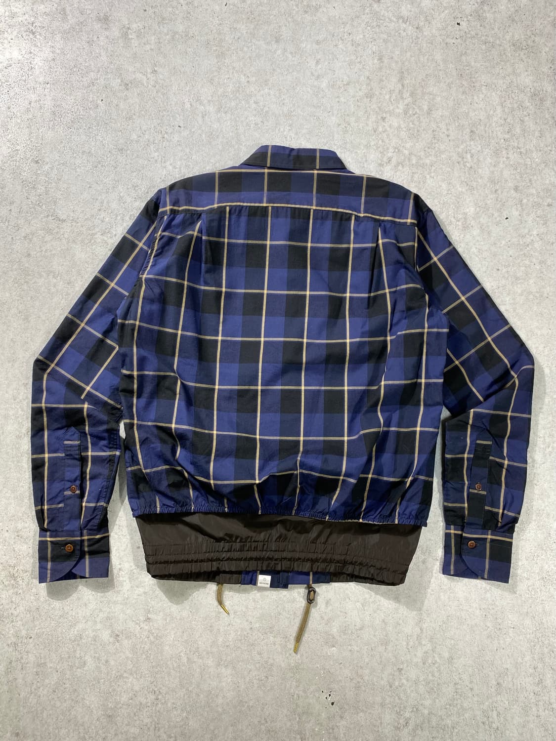 [2] Kolor Beacon 컬러 비콘 나일론 레이어드 셔츠 상품이미지6