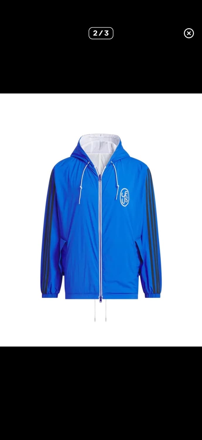 예스아이씨 아디다스 콜라보 바람막이 상품이미지2