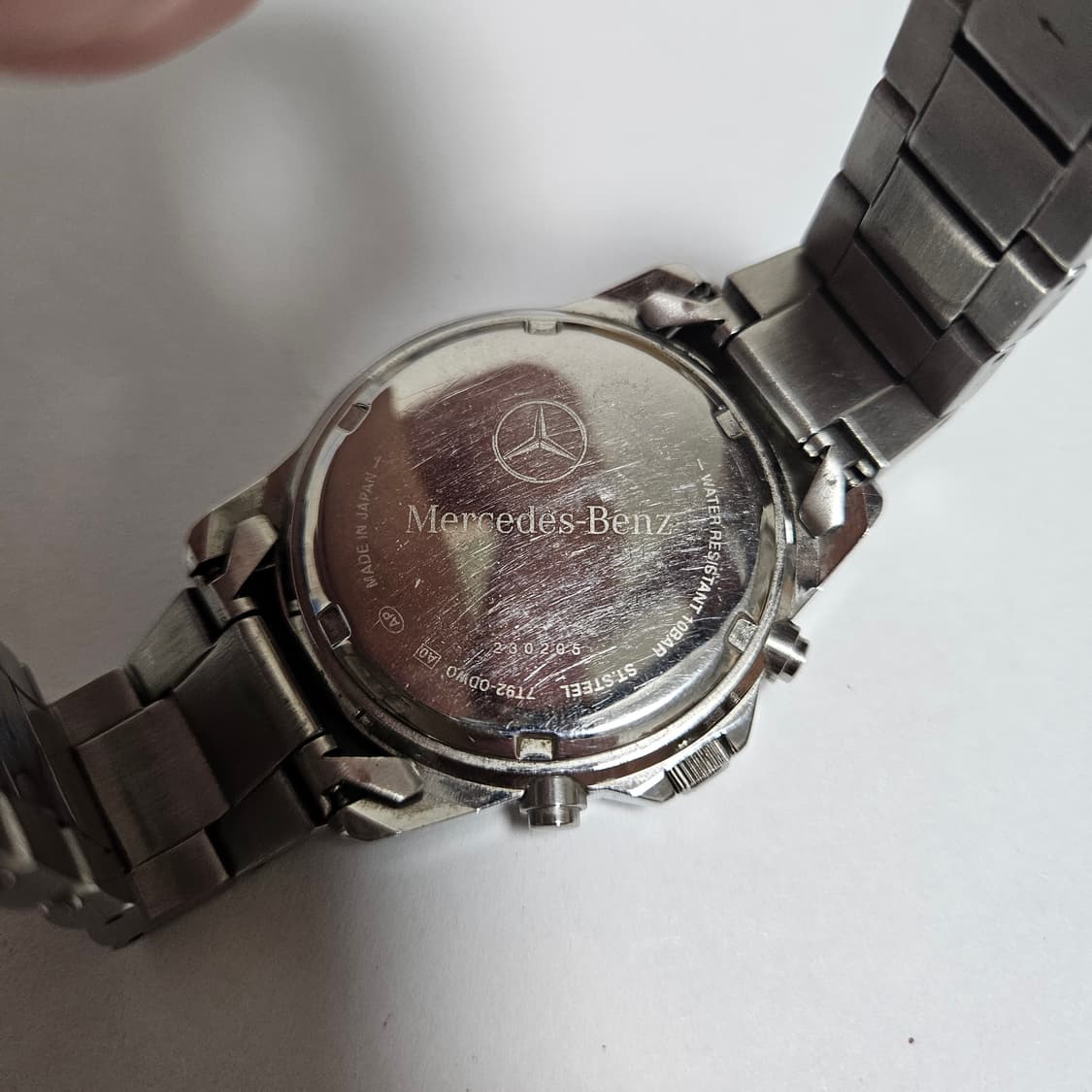 Seiko X Mercedes-Benz 크로노그래프 쿼츠시계 세이코 벤츠 상품이미지6