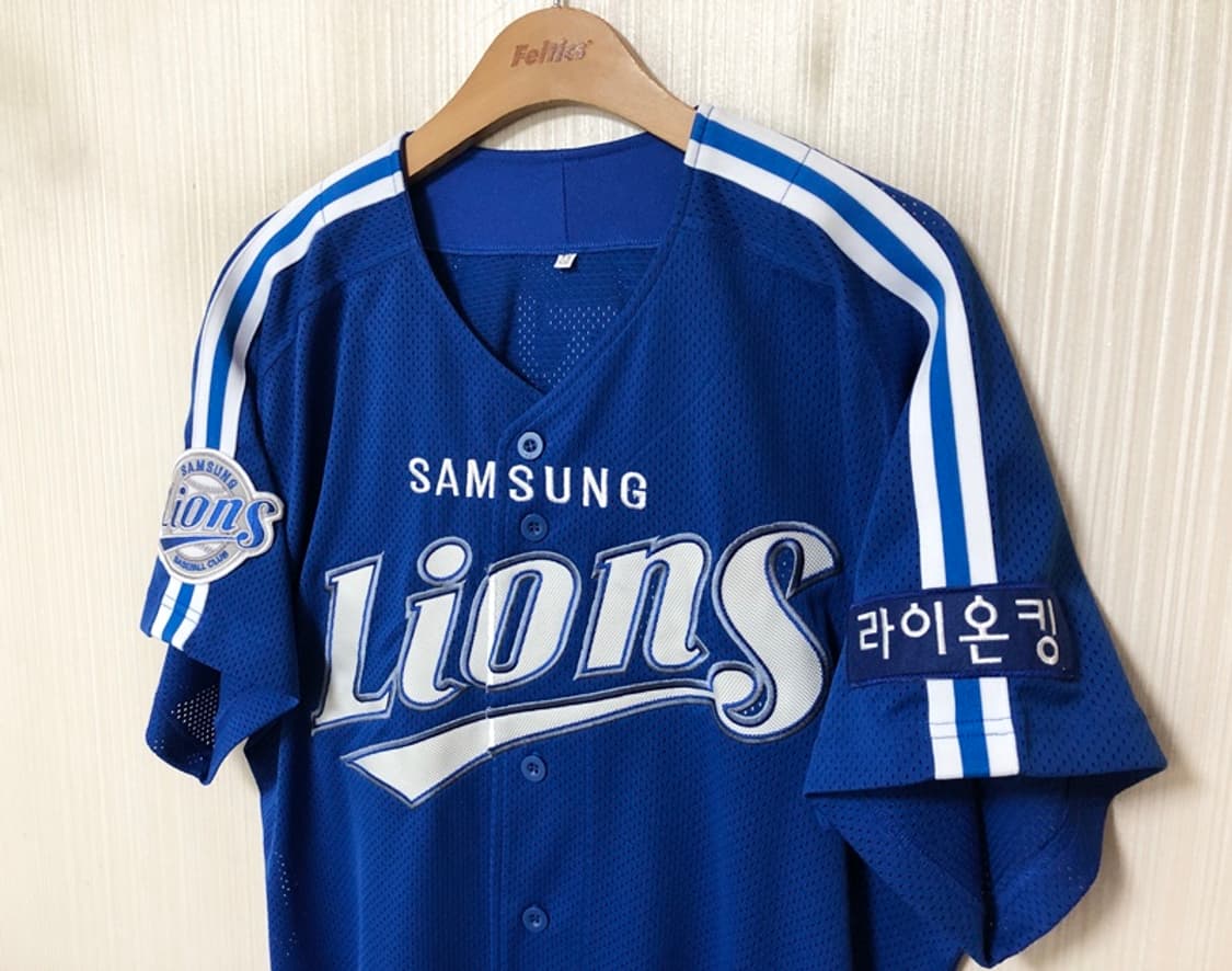 KBO 삼성라이온즈 (왕조)원정유니폼/져지 105 #7 박진만 상품이미지7