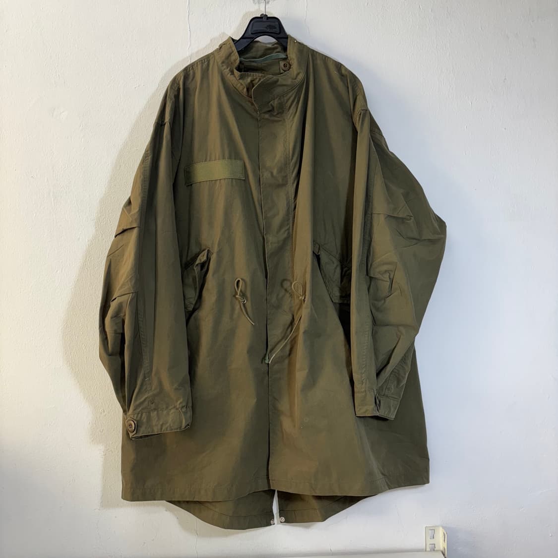 OS 라퍼지스토어 카키 오버핏 복각 M65 피쉬테일 야상자켓 상품이미지1