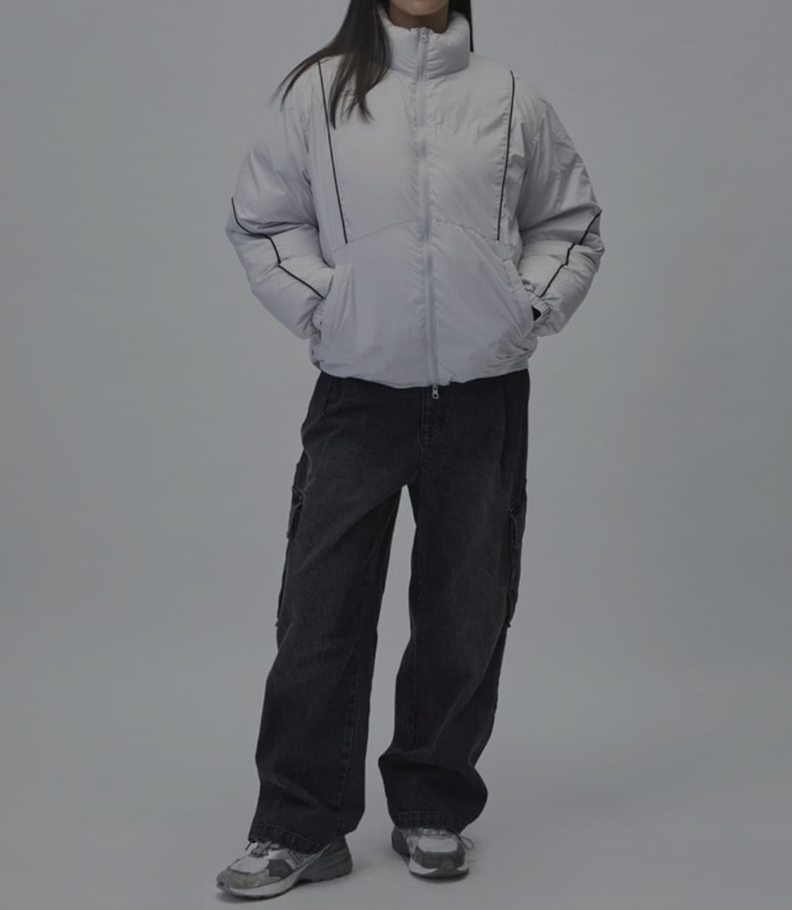 어반디타입 파이핑 덕다운 패딩 M _ 공용 상품이미지2