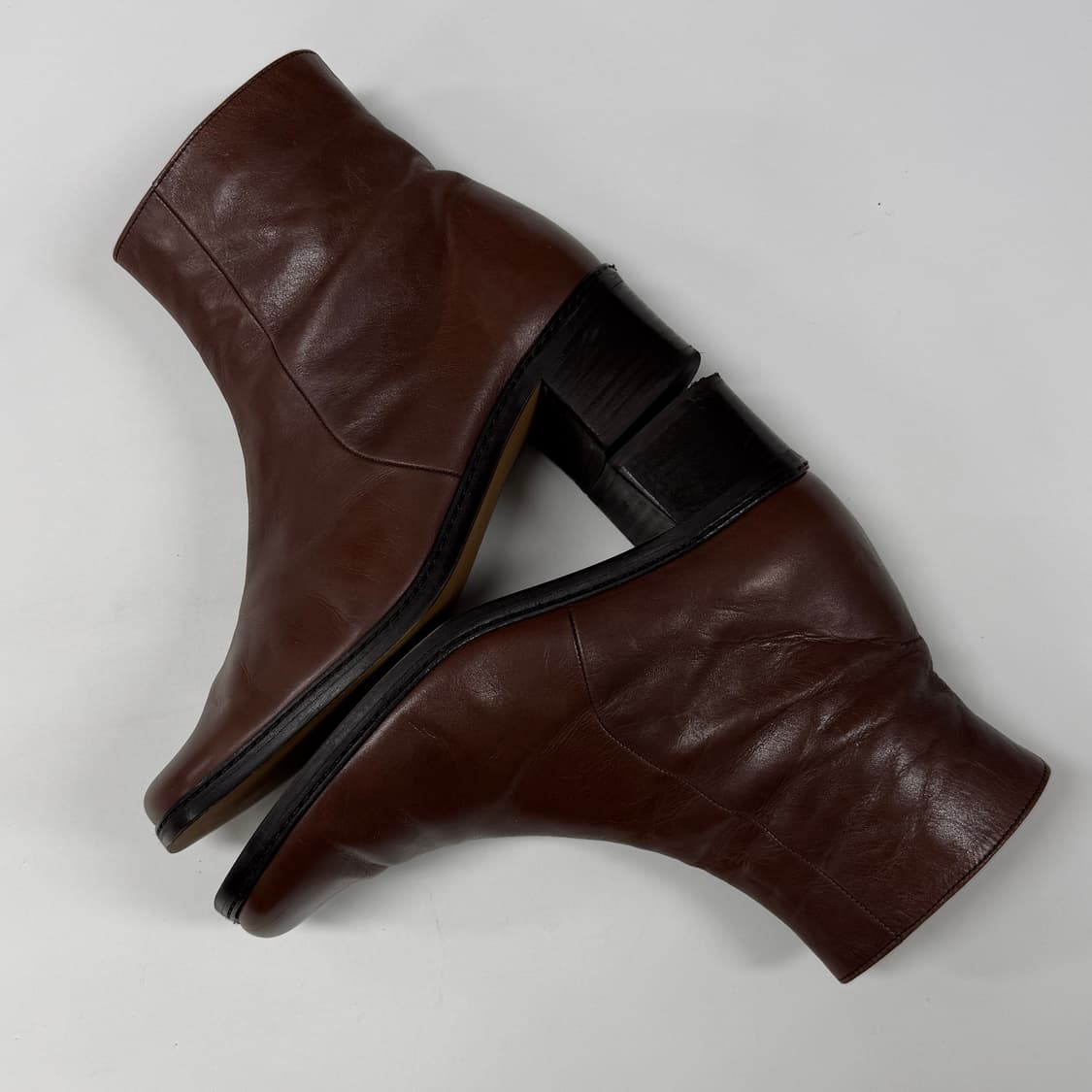 90s Margaret Howell square toe boots 상품이미지6