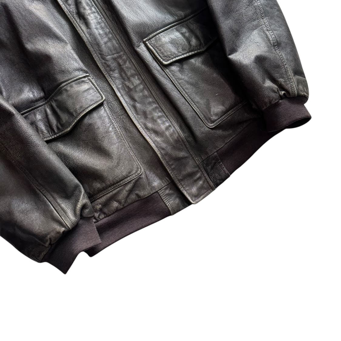 [110] 엘엘빈 A2 봄버 레더 자켓 상품이미지4