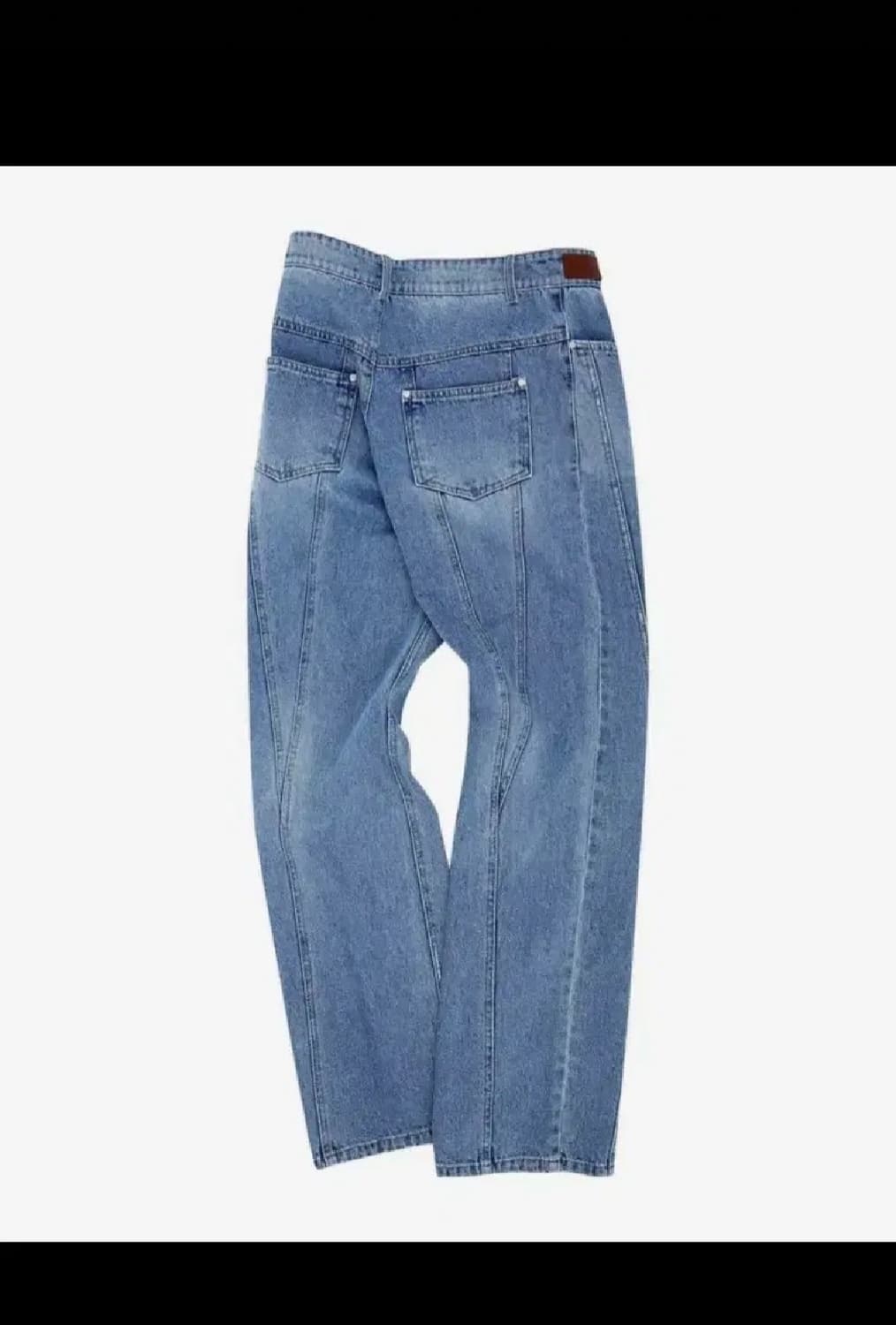 앤더슨벨  시에나 패널 와이드 레그진  33 상품이미지5