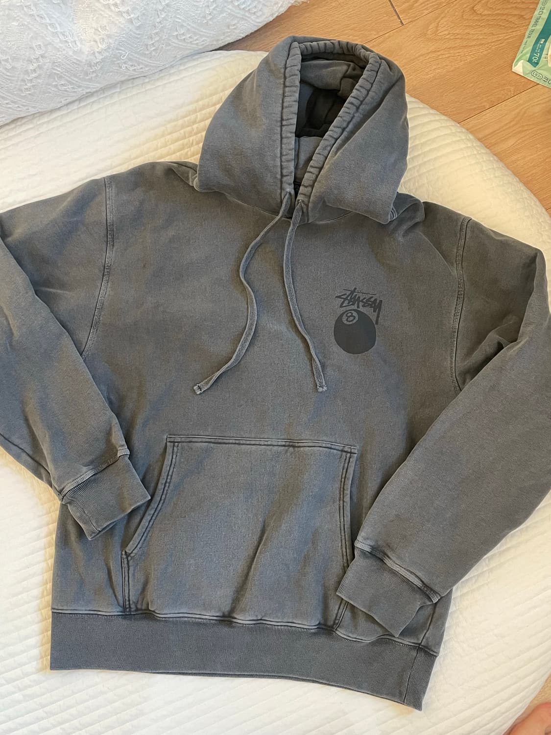 스투시 8볼 후드티 M 상품이미지2