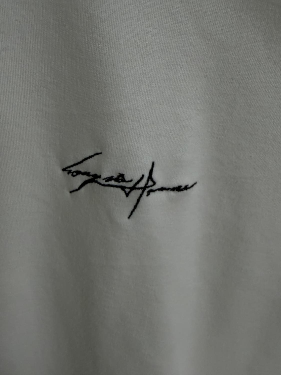 송지오옴므 슬랜트 오토그래프 티셔츠 화이트 상품이미지3