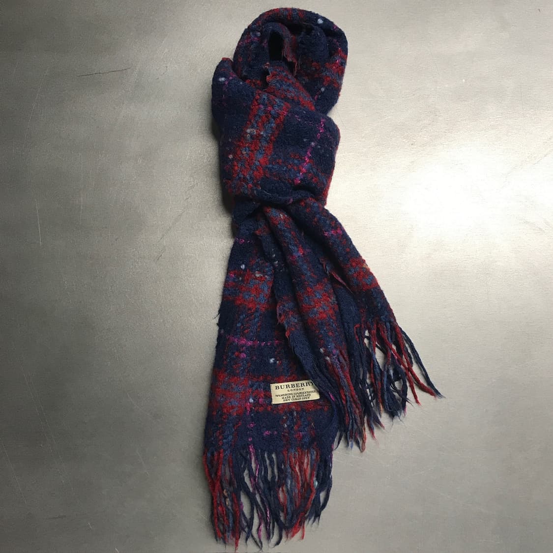 버버리 정품 메리노 혼방 머플러 상품이미지1