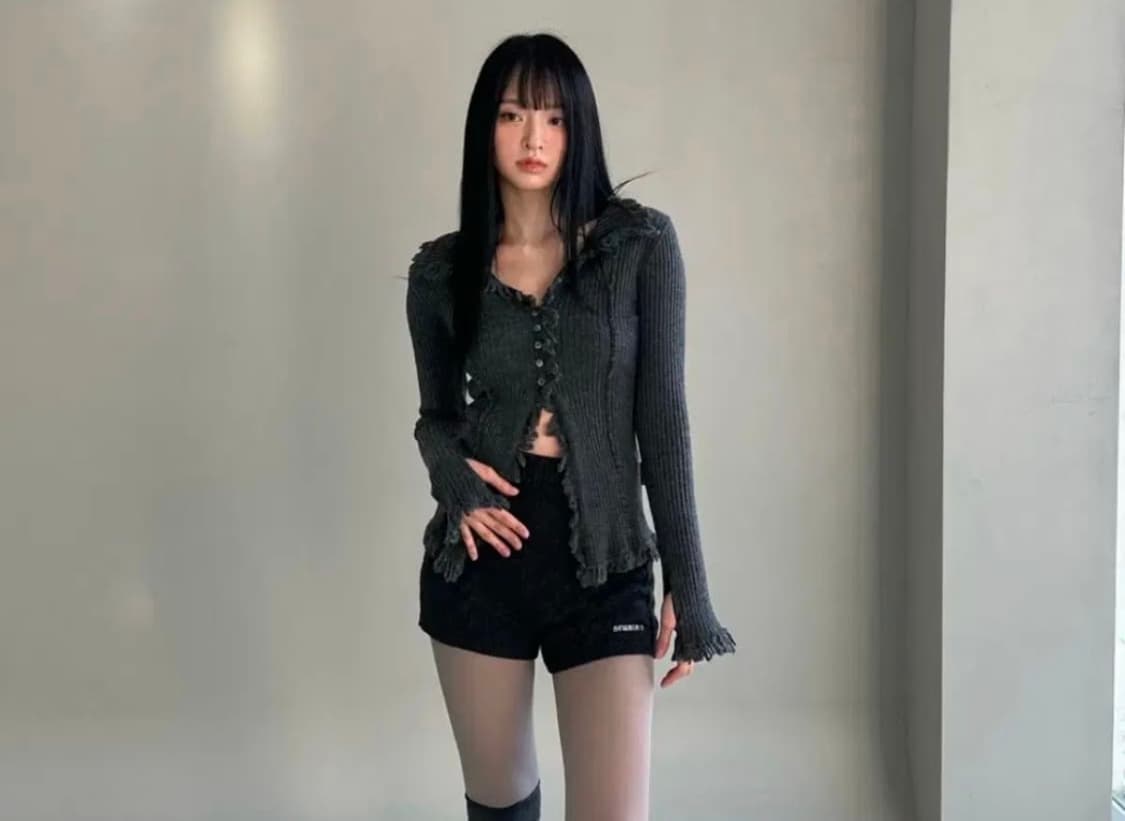 뉴얼린 보헤미안 태슬 니트 가디건 판매 상품이미지1