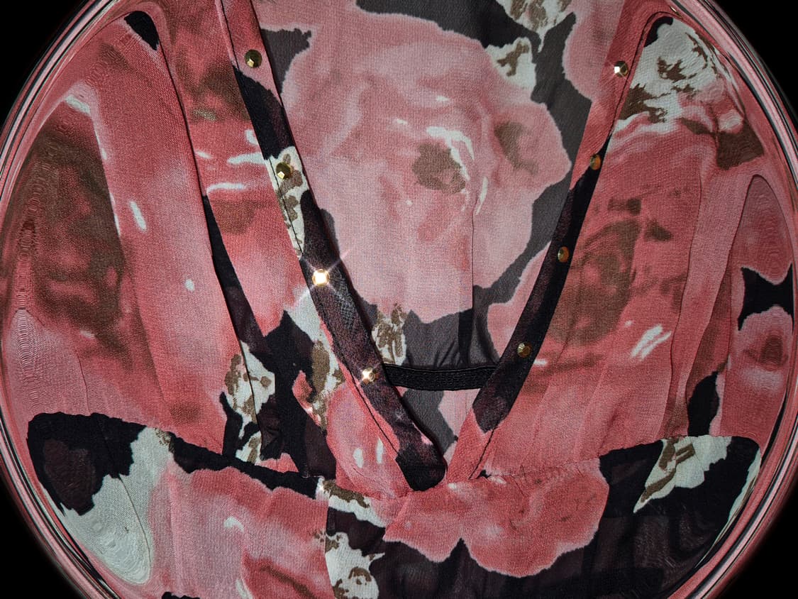 U.S.A Rose Deep blouse top 상품이미지2