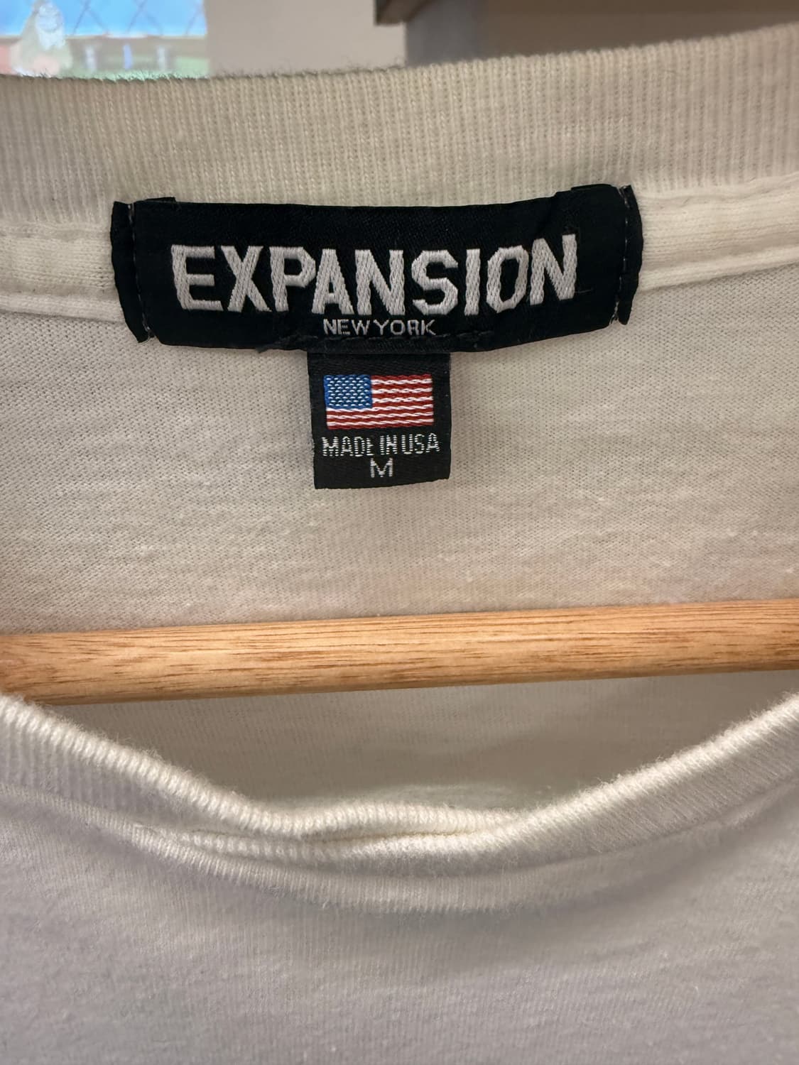 EXPANSION 흰색 반팔티  상품이미지5