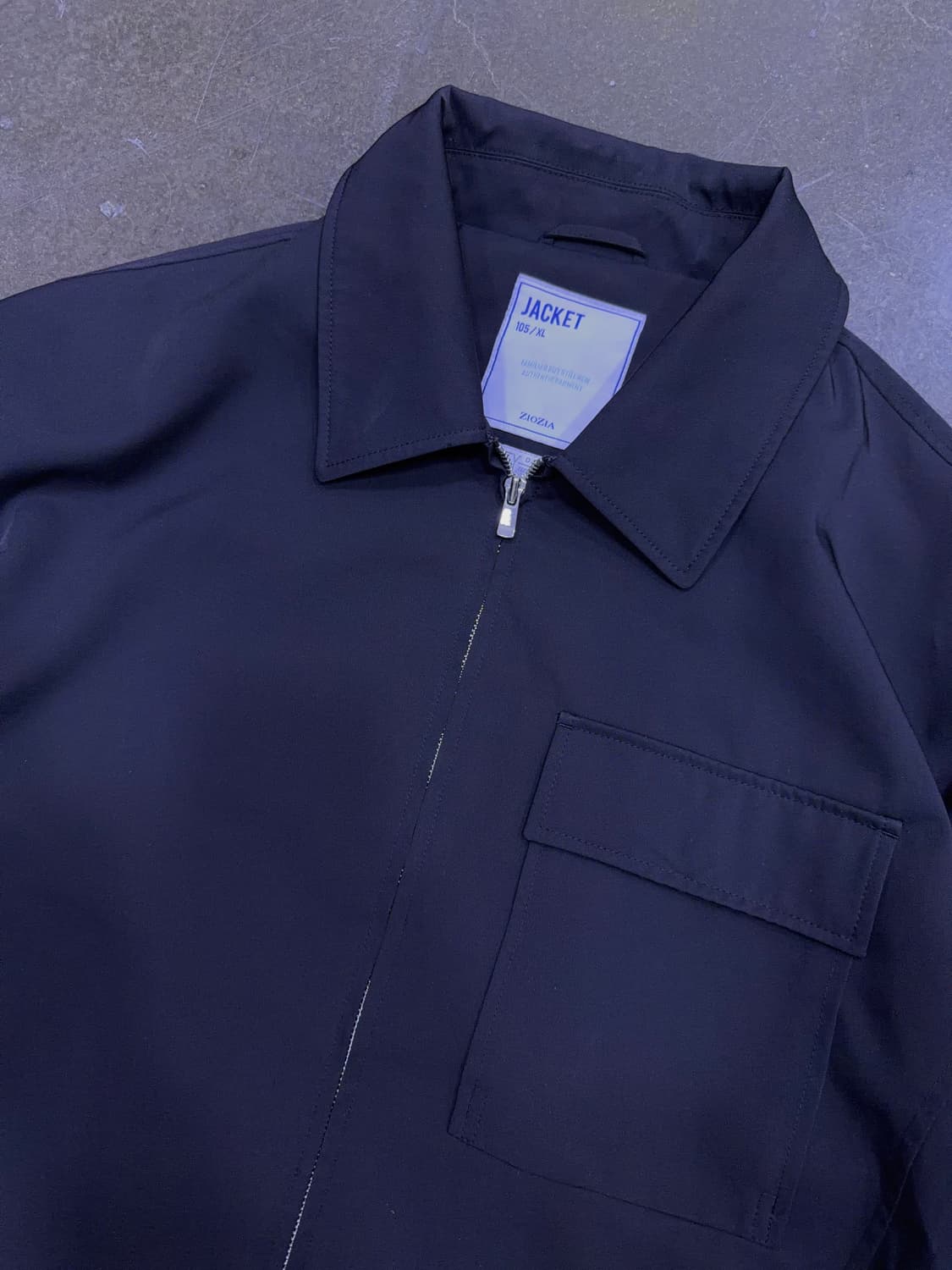 지오지아 원포켓 트러커 셔켓 자켓 블랙 XL 상품이미지2