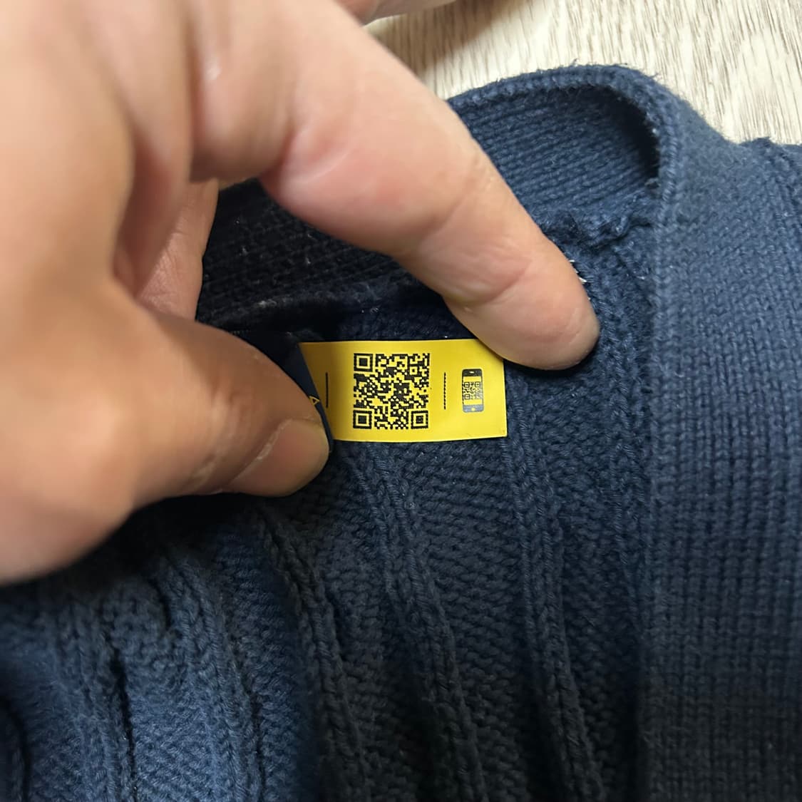 폴로 랄프로렌 정품 여자 케이블 가디건 m-l 상품이미지2