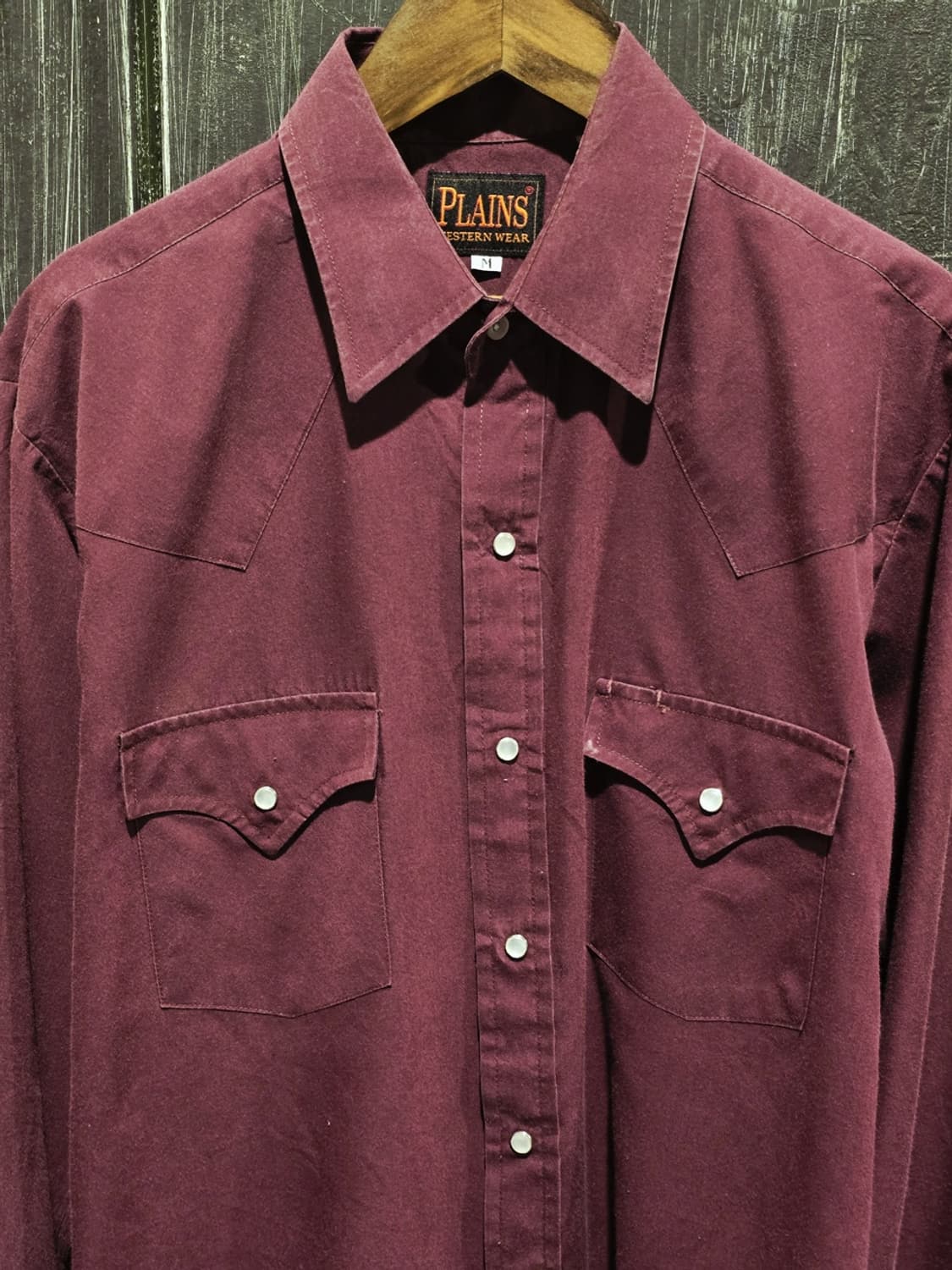 80s Plains Western Wear Shirt 상품이미지2