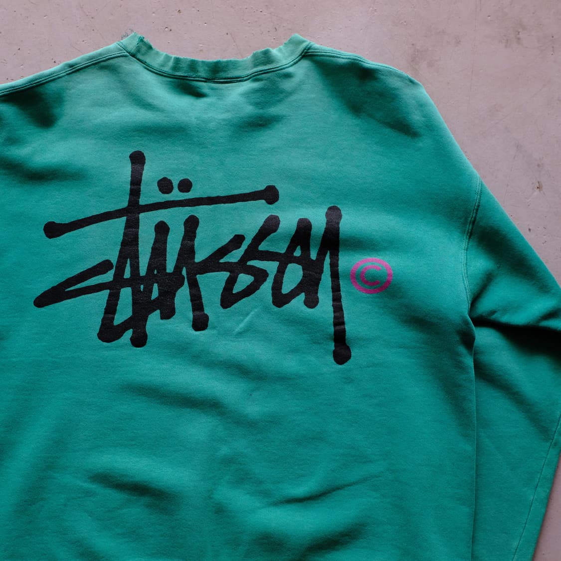 1980’s Made In USA Stussy Sweat Shirt ⠀ 상품이미지5