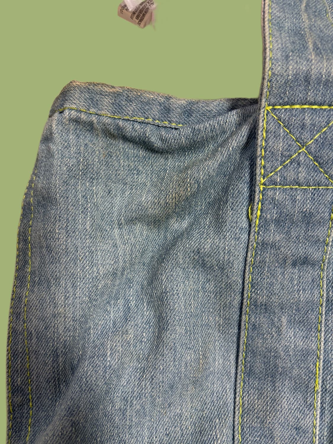 빈티지 스누피 데님 토트백 상품이미지4