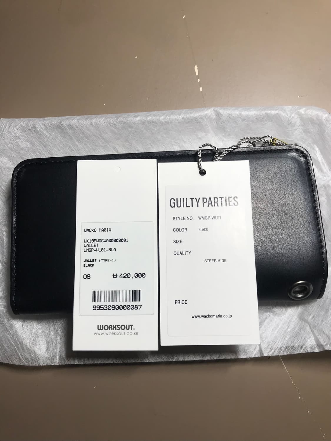 와코마리아 Leather Wallet 상품이미지8