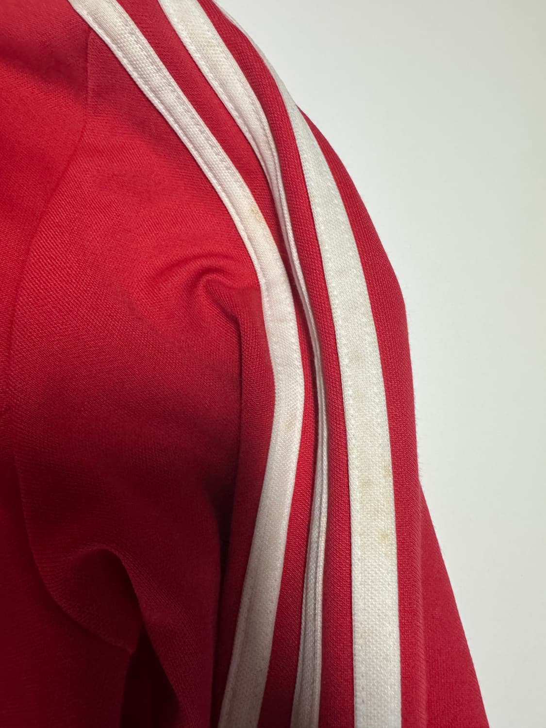 공용 희귀!! 아디다스 레드 유로파 트랙 삼선 져지 S~ M 상품이미지8