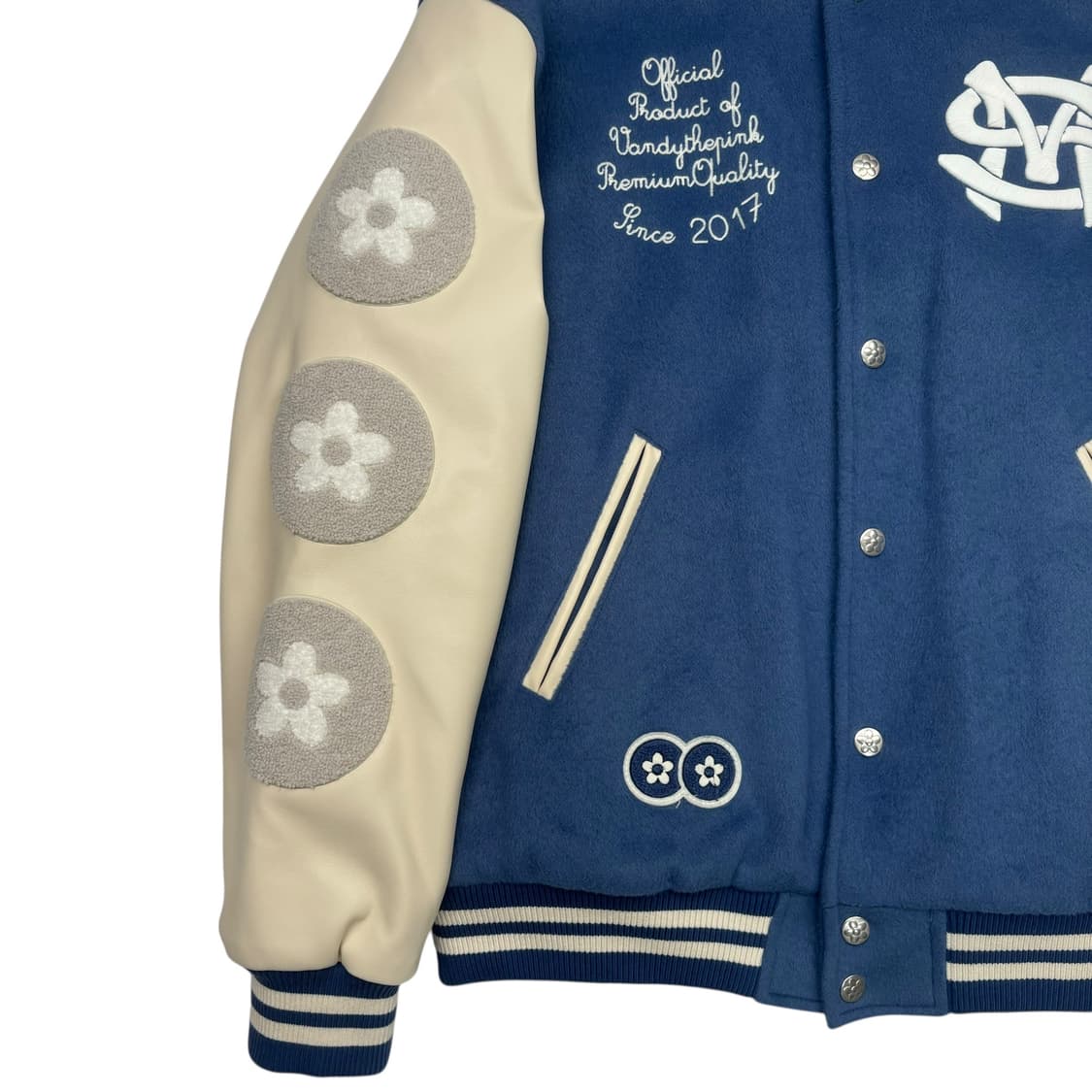 반디더핑크 X SM 엔터테이먼트 아티스트 바시티 자켓 L 상품이미지3