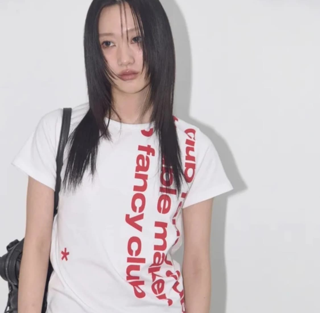 팬시클럽 베이워치 크롭티 화이트 상품이미지1