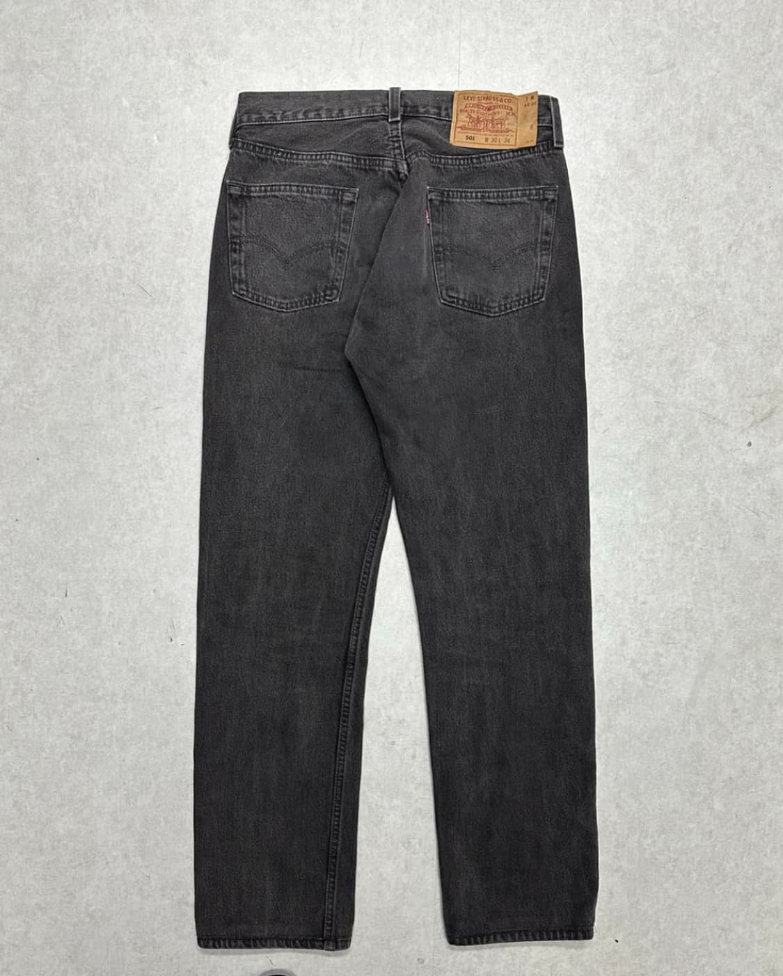 90s 리바이스 501 흑청 상품이미지1