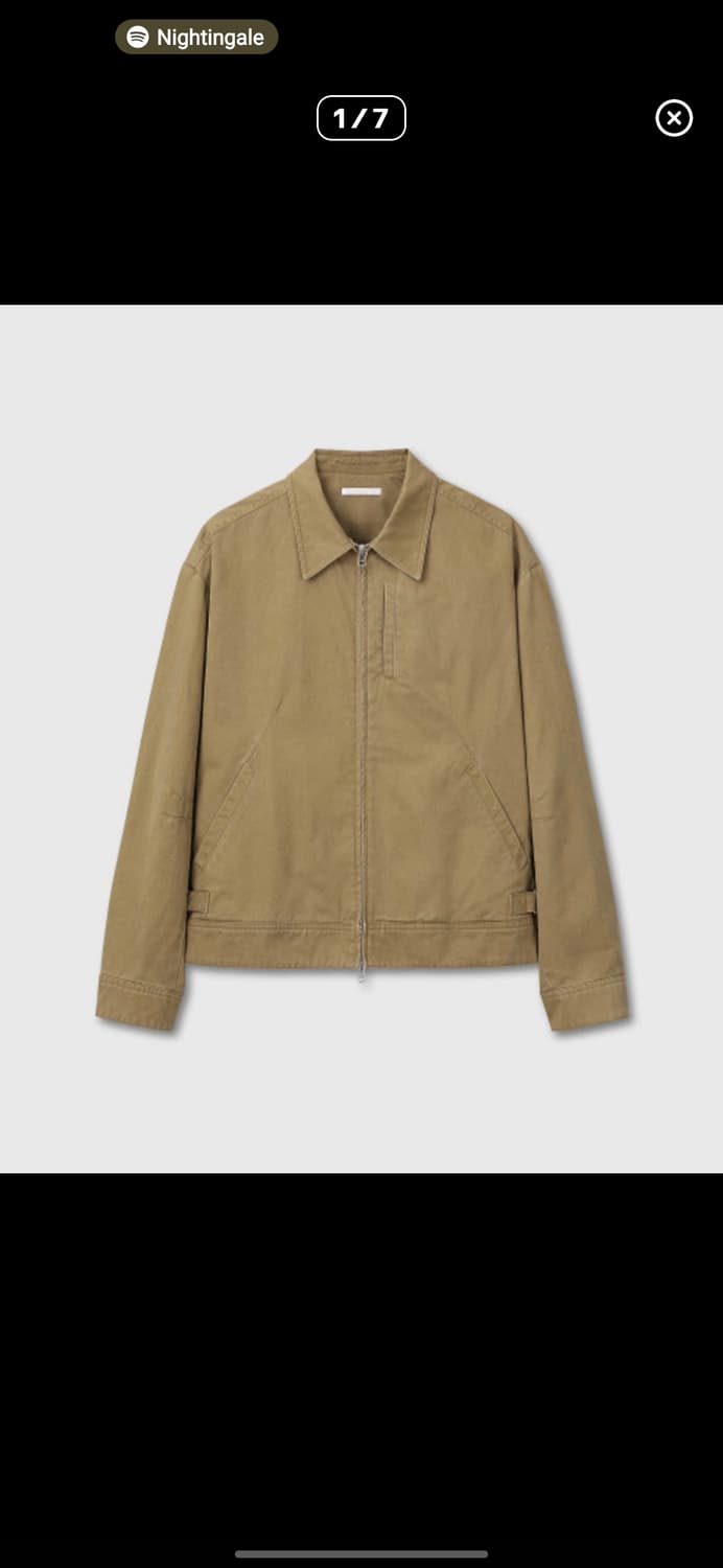 다이브인 워시드 스윙탑 카멜 1사이즈 상품이미지2