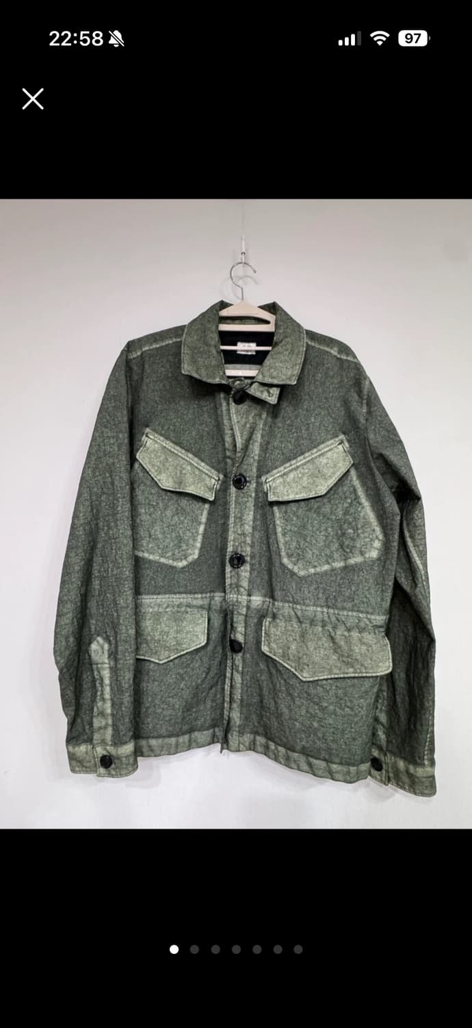 CP COMPANY Co-Ted 가먼트 다잉 자켓 상품이미지1