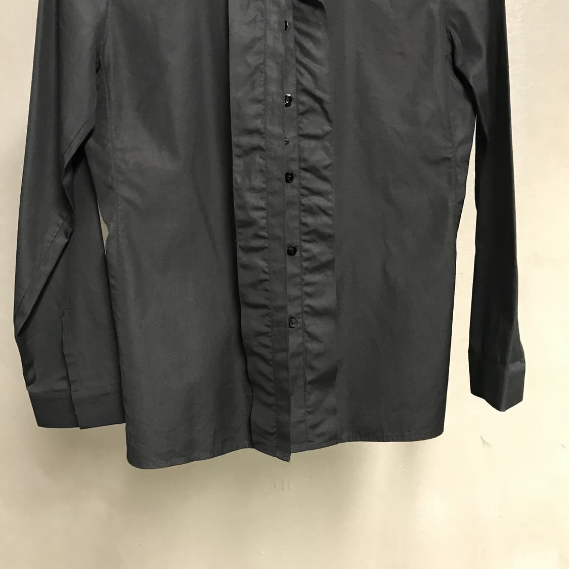 질샌더 블랙 셔츠 34(W) 상품이미지3