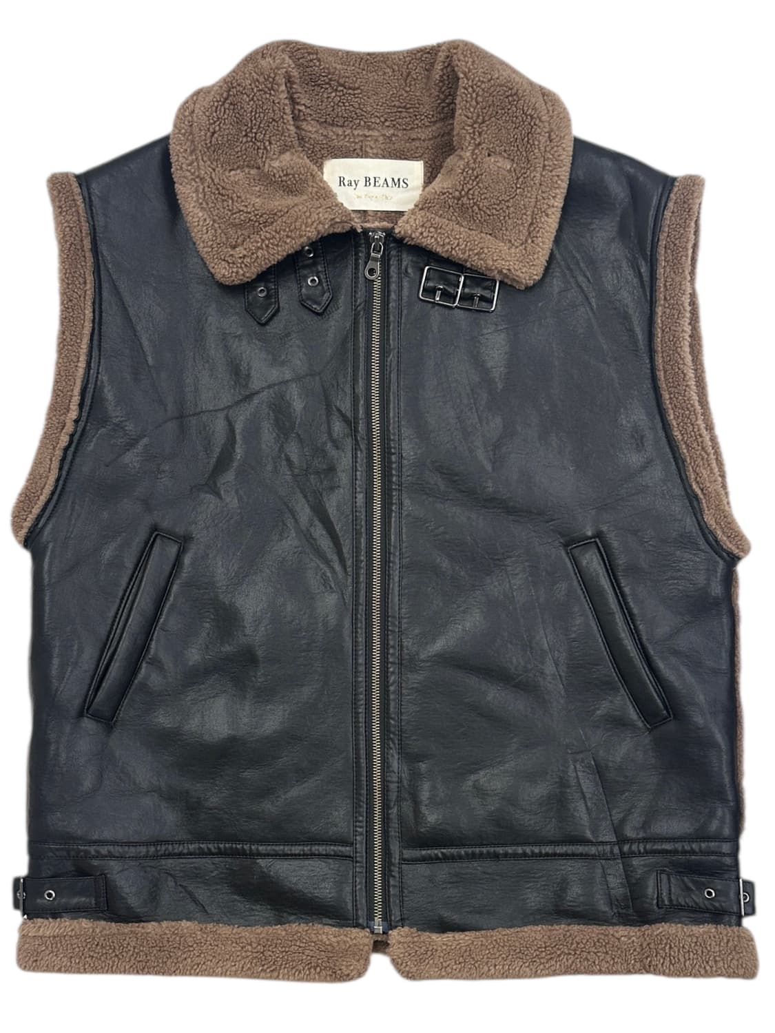 Ray BEAMS Shearling Vest 상품이미지3