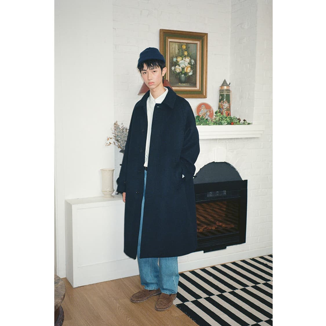 셔터 파인마스터 수티앵 코트 M 다크네이비 상품이미지2