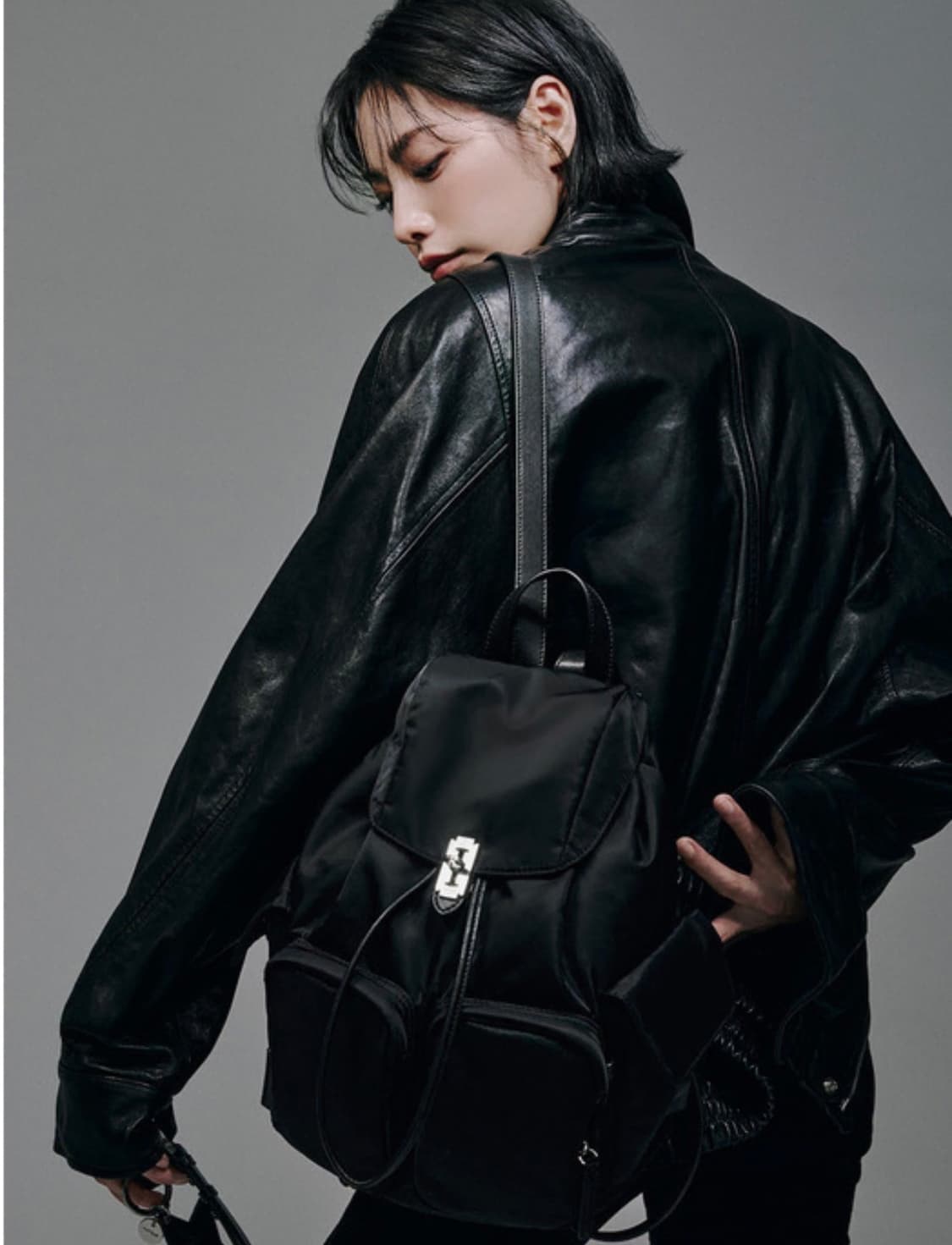 [새상품] 분크 헤이 더블 코펫 백팩 미듐 상품이미지2