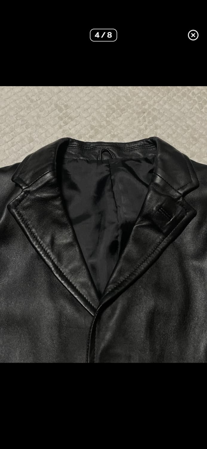 COMME CA DU MODE 꼼 싸 드 모드 웨스턴 모드 레더 카 코트 상품이미지4