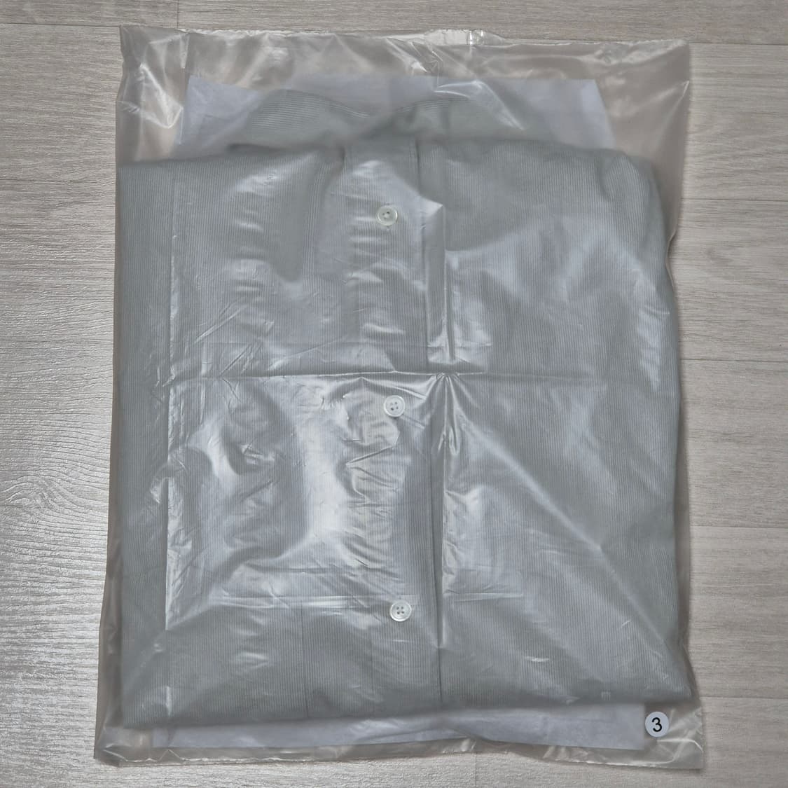 아월셀브스 샴브레이 릴렉스드 셔츠 스모크3 상품이미지4