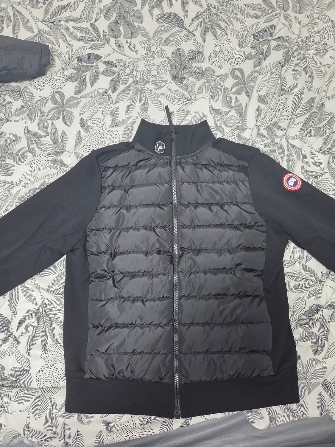 캐나다구스 하이브릿지 휴런 풀 집 자켓 블랙 상품이미지1