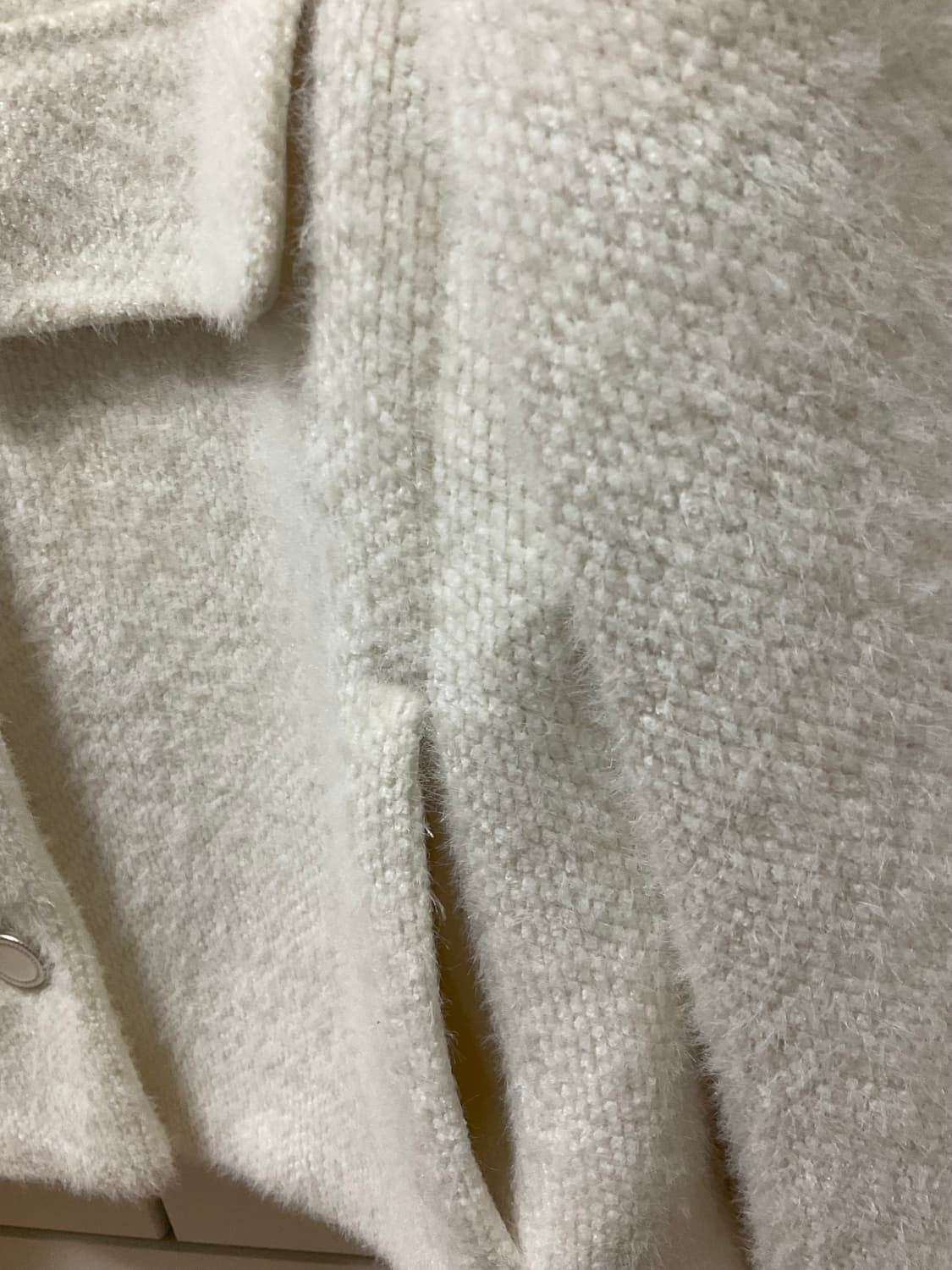 Tweed jacket white S 상품이미지4