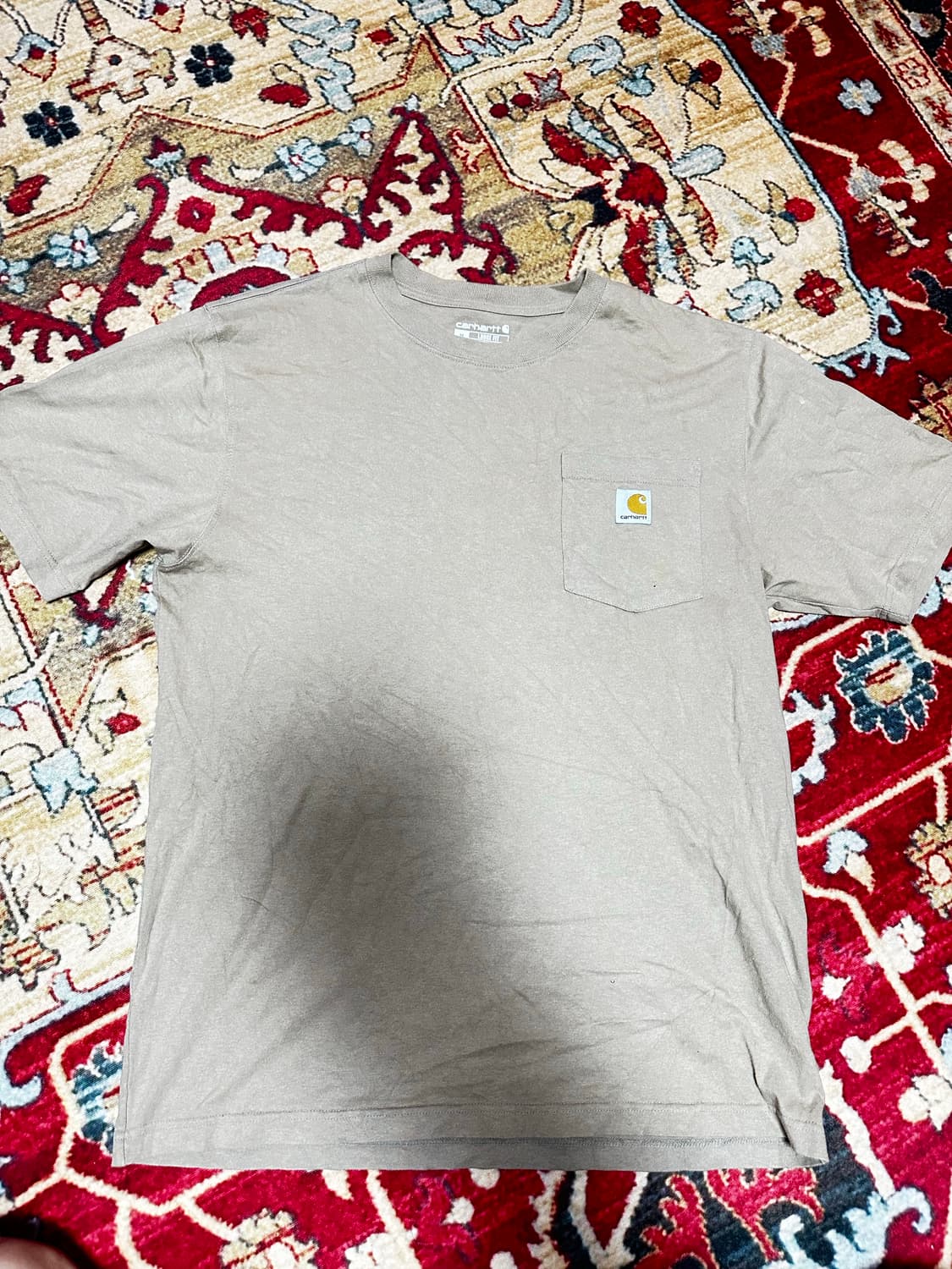 칼하트 포켓로고 반팔 티셔츠 상품이미지1