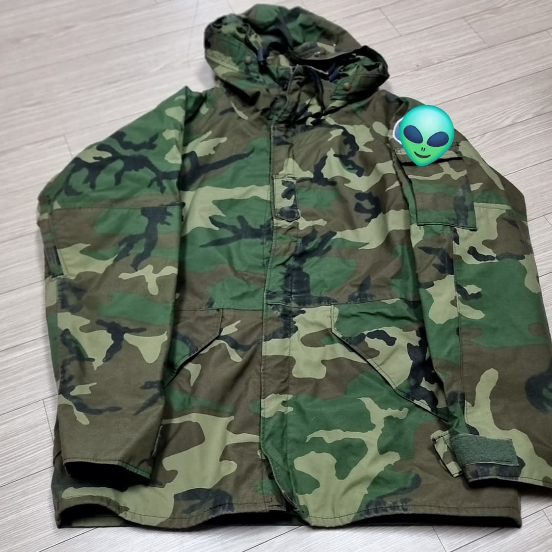 미군 오리지널 우드랜드 고어덱스 자켓(mr) 상품이미지1