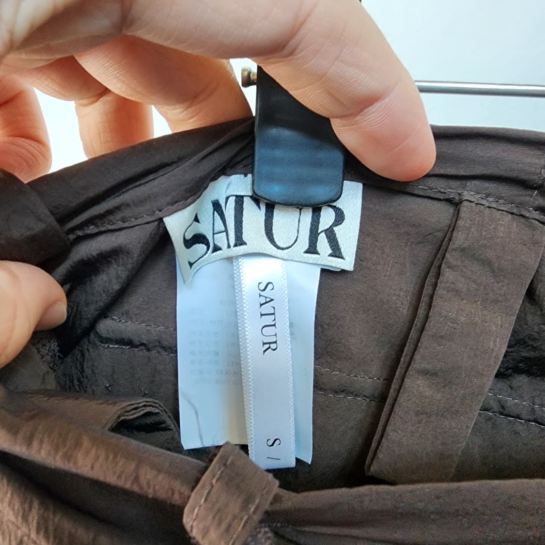 세터 카고 팬츠 브라운 상품이미지8