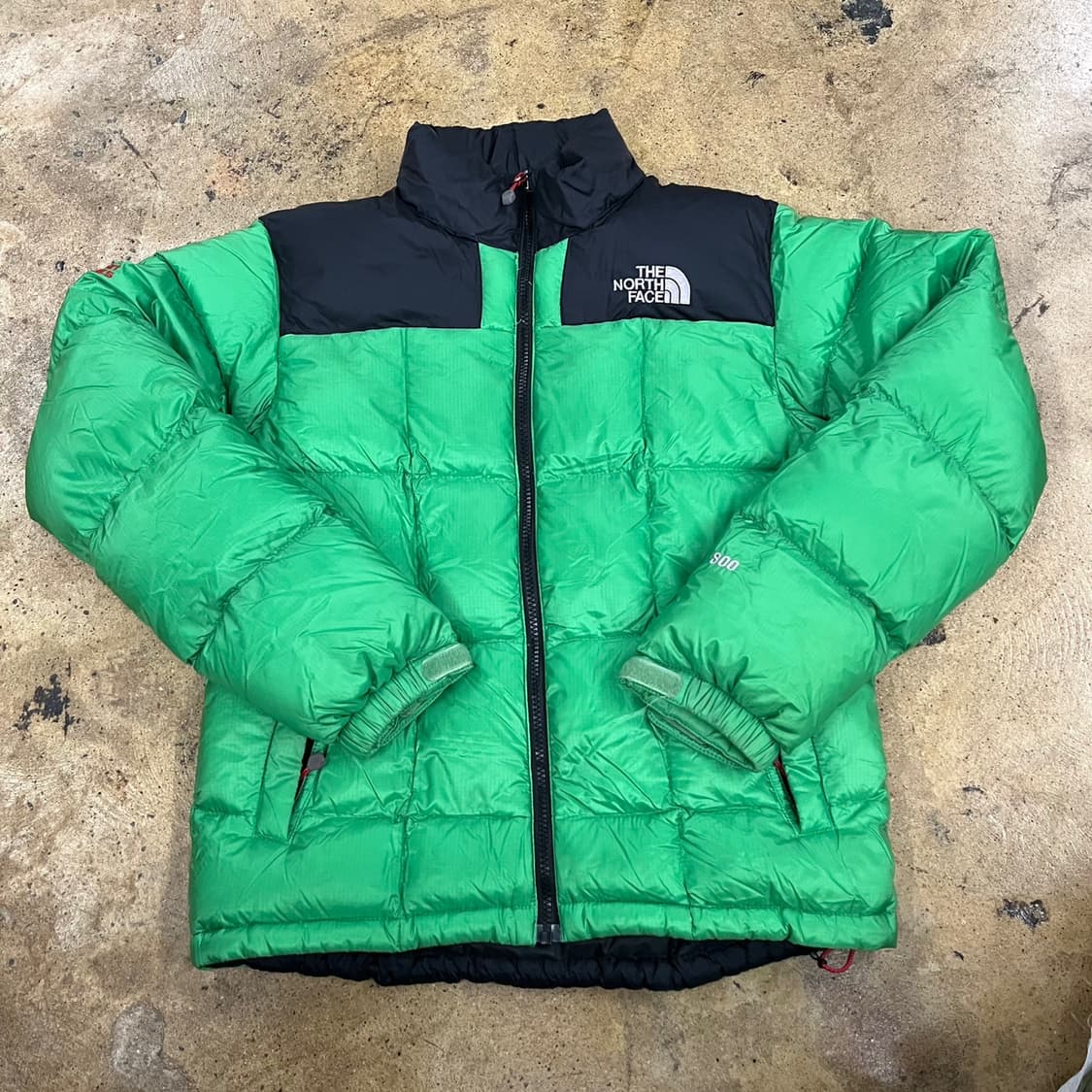 [정품/90] 노스페이스 900 눕시 패딩 그린 블랙 b14 상품이미지2