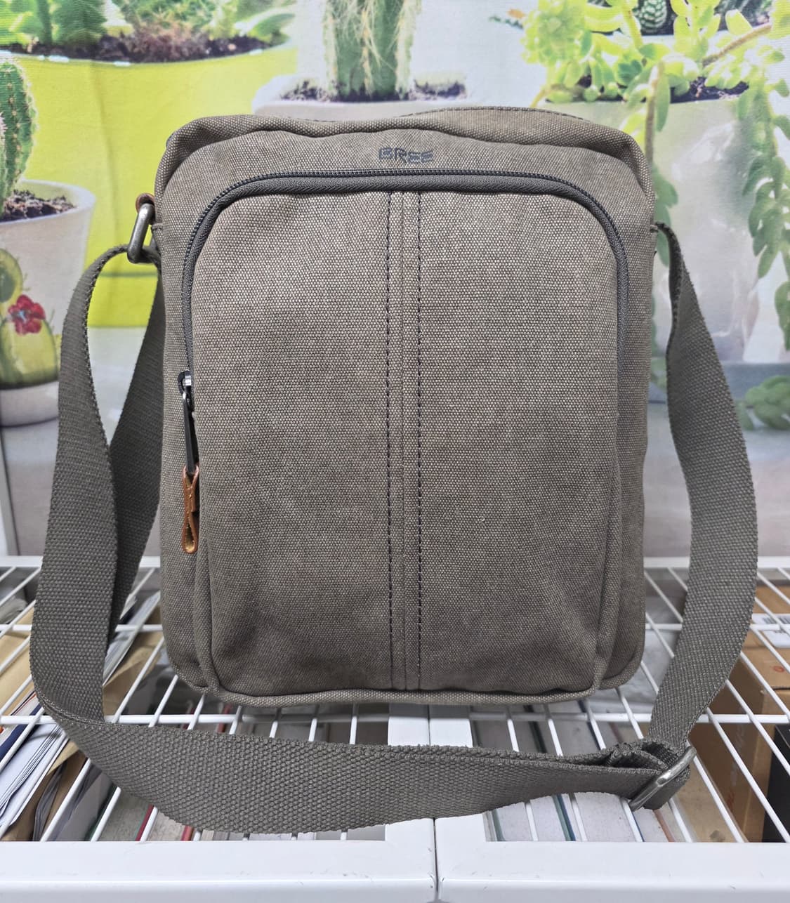 브리 BREE 남성 크로스백 숄더백 메신저백 캔버스 크로스바디 BF30 상품이미지1