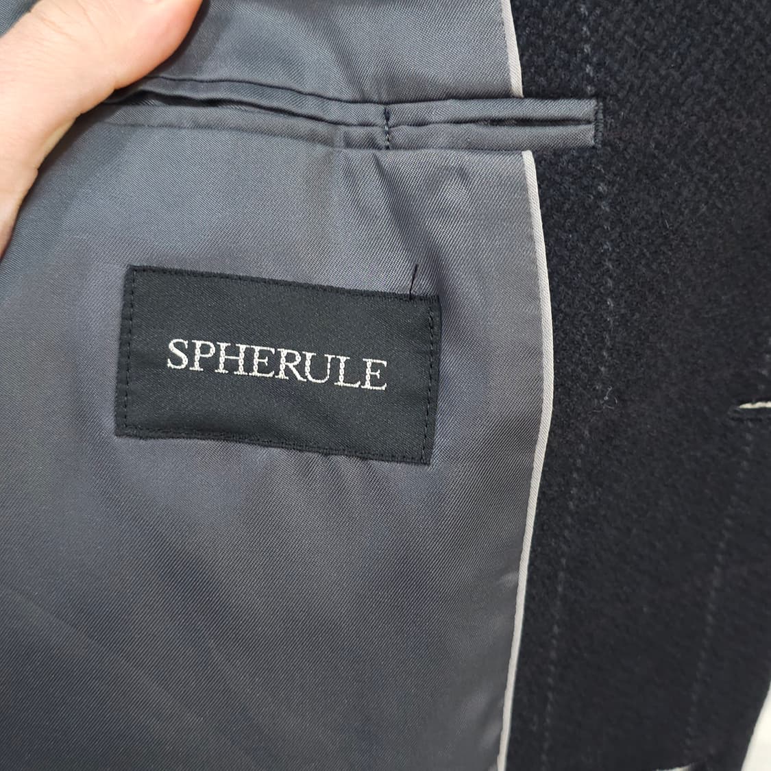 JAPAN 빈티지 앙고라울 2버튼 블레이져 자켓- 95-100정도 상품이미지8