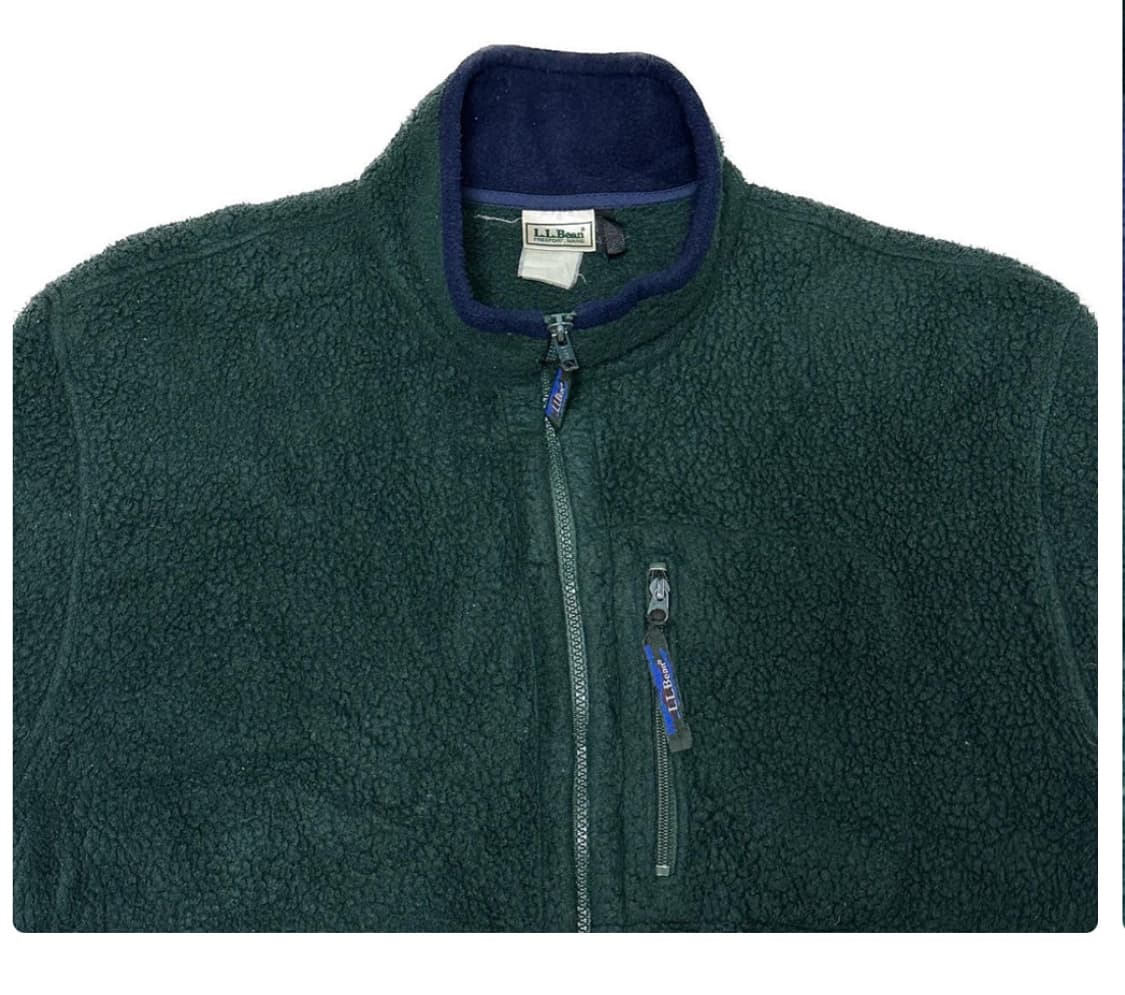 빈티지 L.L.Bean 플리스 자켓 상품이미지3