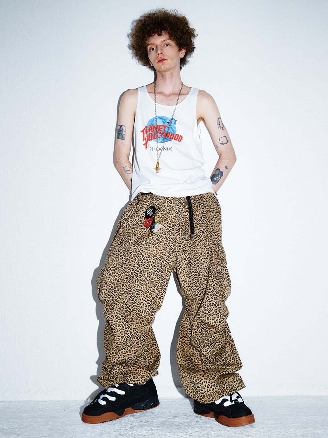 하이타이드 프랭키 레오파드 카고 팬츠  상품이미지2