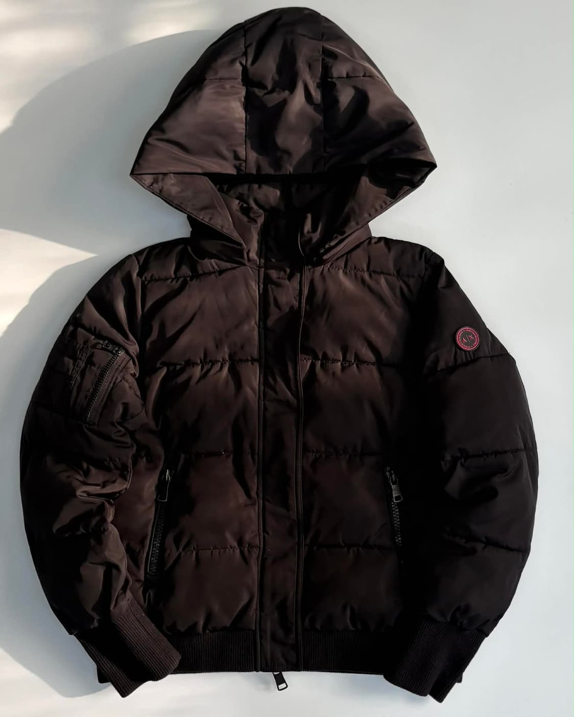 [S] 아르마니 익스체인지 투웨이 다운 후드 푸퍼 패딩 상품이미지1