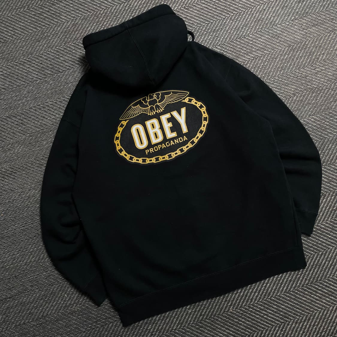 OBEY 오베이 빅로고 프로파간다 박시핏 후드집업 y 5814 상품이미지1