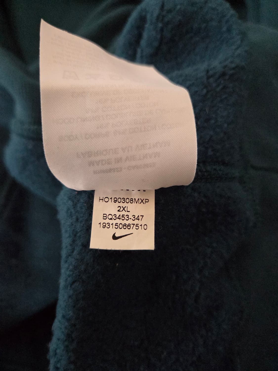 나이키 ACG미드나잇더콰이즈 풀오버후드 XXL BQ3453-347 해외판 상품이미지3