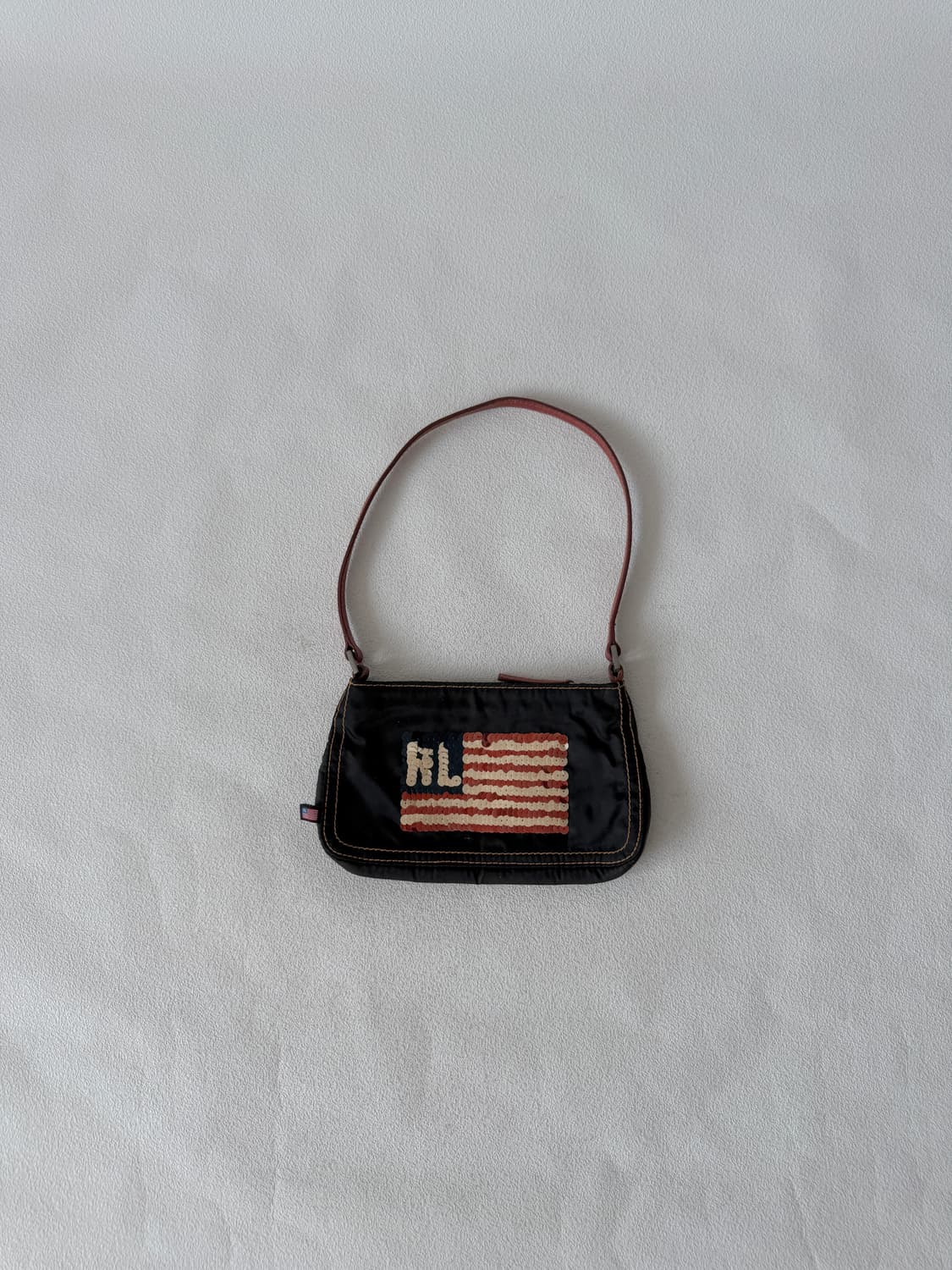 폴로 진스(POLO JEANS) 성조기 비즈 미니백 상품이미지1