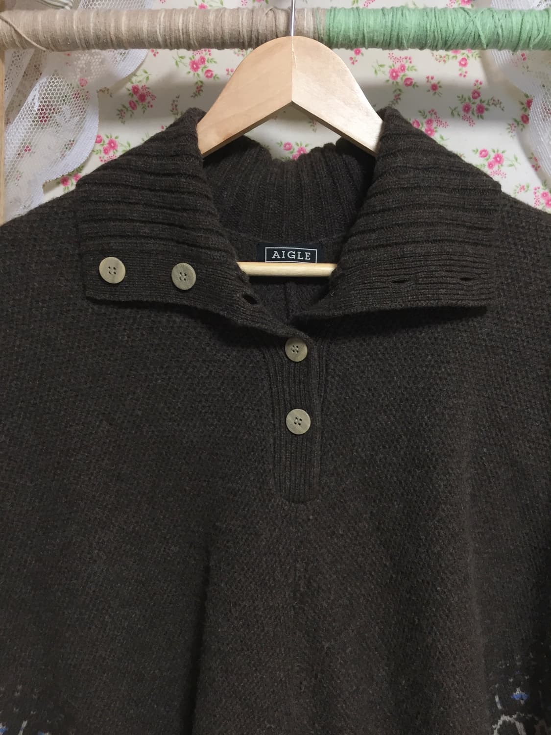 빈티지 히피에스닉 태슬 케이프 상품이미지5