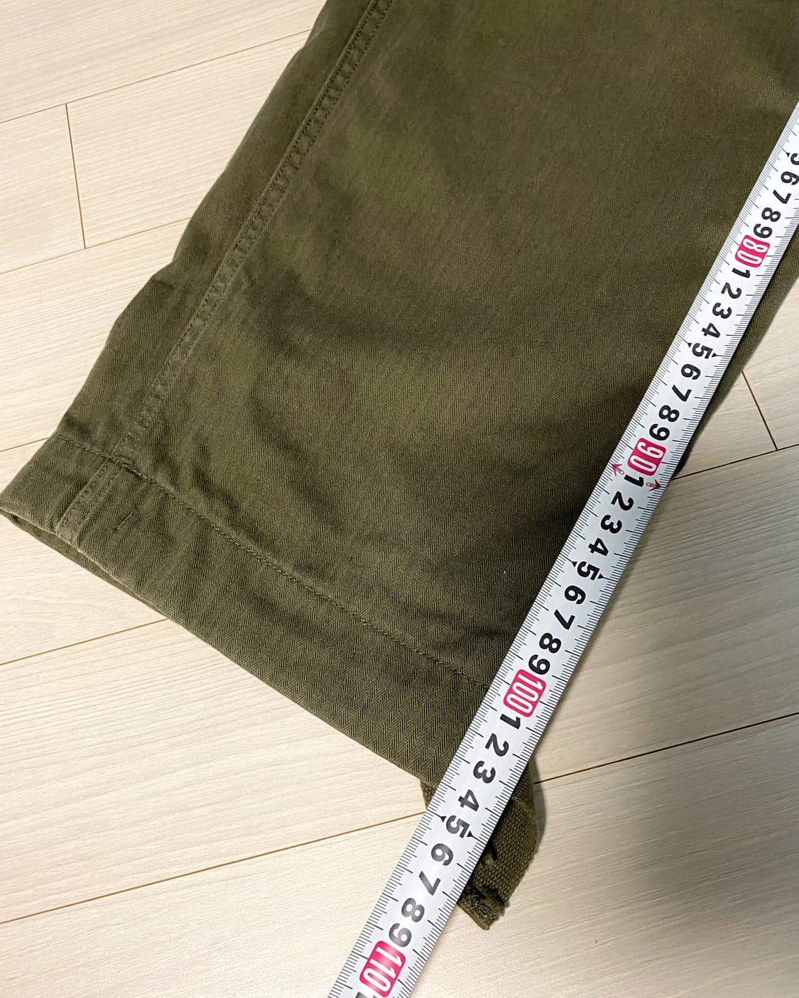 YMC KY 영국군 정글 퍼티그 팬츠 (헤링본 HBT 원단) - 7사이즈 상품이미지9